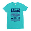 eject yourself Ladies Fitted T-Shirt