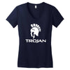 trojan condoms Women's V-Neck T-Shirt