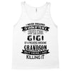 Super Cool Gigi Of A Freaking Awesome Grandson Tank Top