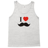 i love mustache Tank Top
