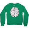 male brain Crewneck Sweatshirt