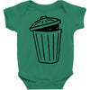 garbage ghost Baby Bodysuit