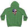 skull u.s.a. back Youth Hoodie