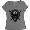 terror noise division Women's Triblend Scoop T-shirt