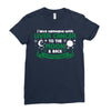 I Love Someone with Liver Cancer to The Moon and Back to Infinity Ladies Fitted T-Shirt