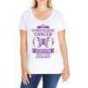 I am a Gynecologic Cancer Survivor - What's Your Superpower? Ladies Curvy T-Shirt