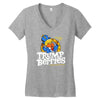 trump berries Women's V-Neck T-Shirt