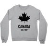 Canada Established 1867 Crewneck Sweatshirt