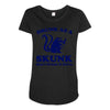 drunk as a skunk Maternity Scoop Neck T-shirt