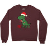 christmas dinosaur Crewneck Sweatshirt