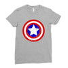 Captain America Ladies Fitted T-Shirt