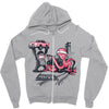 road closed Zipper Hoodie