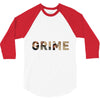 uk grime 3/4 Sleeve Shirt