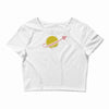 vintage space Crop Top