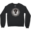 white and black Crewneck Sweatshirt