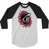 shark attack 3/4 Sleeve Shirt