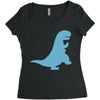 dinosaurus Women's Triblend Scoop T-shirt