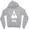 dog Zipper Hoodie