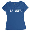 la jefa Women's Triblend Scoop T-shirt