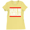 salud mi familia  fast 7 vin auto tuning diesel paul walker kult fun l Ladies Fitted T-Shirt