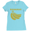 bananas Ladies Fitted T-Shirt