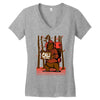 old dirty dermot Women's V-Neck T-Shirt