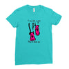 i run like a girl try to keep up Ladies Fitted T-Shirt