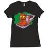 pizza cat Ladies Fitted T-Shirt