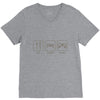 eat,sleep,game V-Neck Tee