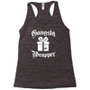 gangsta wrapper Racerback Tank