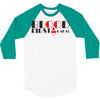 blood first 3/4 Sleeve Shirt