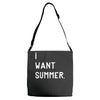 i want summer Adjustable Strap Totes