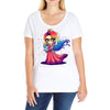 nerd princess Ladies Curvy T-Shirt