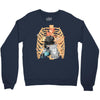 cats İn rib Crewneck Sweatshirt