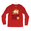but first pumpkin spice Long Sleeve Shirts