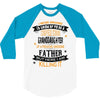 Super Cool Granddaughter Of A Freaking Awesome Father 3/4 Sleeve Shirt
