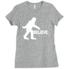 gfoot t shirt funny t shirt cool tshirt sasquatch shirt kids tee shirt Ladies Fitted T-Shirt