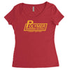 polymer records, ideal gift or birthday present funny Women's Triblend Scoop T-shirt