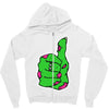 zombie okay Zipper Hoodie