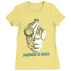 partner's in crime black funny Ladies Fitted T-Shirt