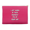 brains and stuff girls Accessory Pouches