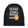 funny little brains Baby Beanies