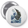 kaiju wave Pin-back button