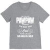 I'm Called Pawpaw Because  I'm Way Too Cool To Be Called Grandfather V-Neck Tee