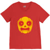 frightened jack o lantern V-Neck Tee