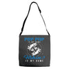 Pop Pop is my Name Fishing Is My Game Adjustable Strap Totes