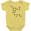 crepy crawly spiders Baby Bodysuit