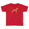 boxer flower Toddler T-shirt