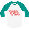 Red Sparrow 3/4 Sleeve Shirt
