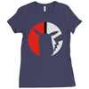 pikachu silhouette Ladies Fitted T-Shirt
